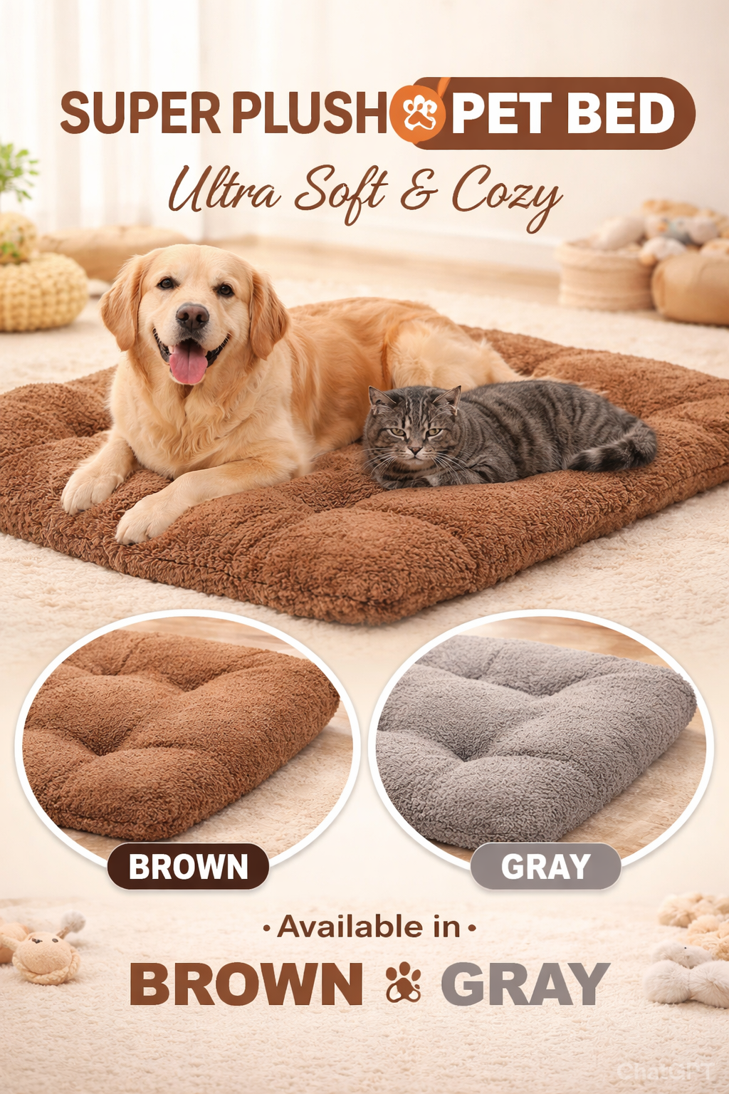 CozyPaws™ Thermal Pet Mat