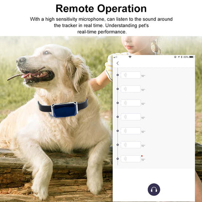 Pet Collar With Gps Tracker Waterproof Anti-Lost Dog Collar For Dogs Cats Outdoor Long Standby Footprint Tracking Locator Items