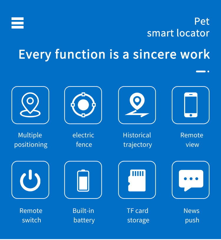 Pet Collar With Gps Tracker Waterproof Anti-Lost Dog Collar For Dogs Cats Outdoor Long Standby Footprint Tracking Locator Items