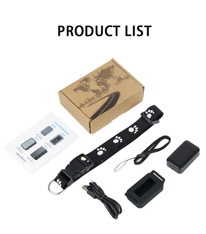 Pet Collar With Gps Tracker Waterproof Anti-Lost Dog Collar For Dogs Cats Outdoor Long Standby Footprint Tracking Locator Items