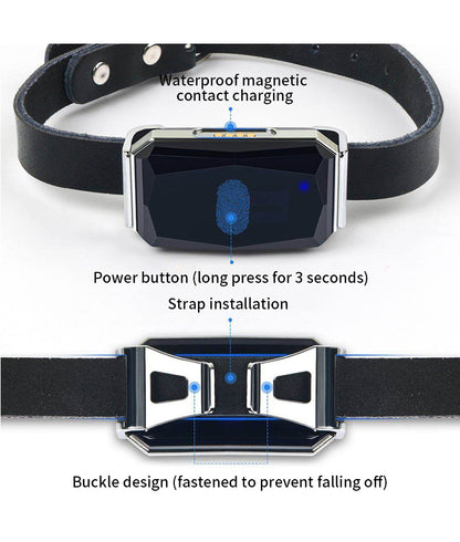 Pet Collar With Gps Tracker Waterproof Anti-Lost Dog Collar For Dogs Cats Outdoor Long Standby Footprint Tracking Locator Items