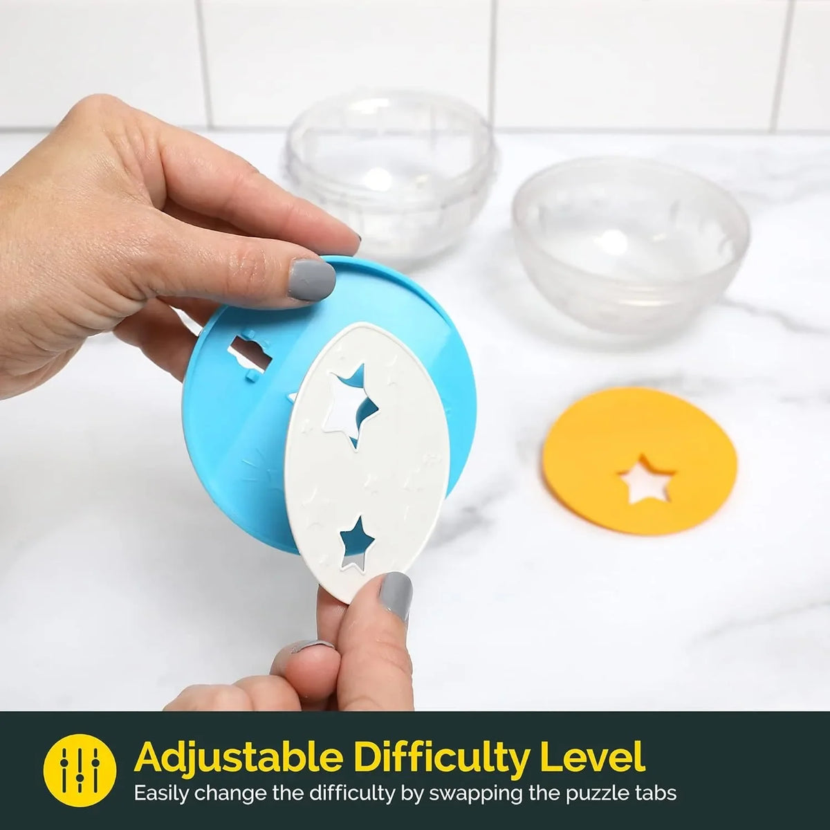 IQ Treat Ball Dog Treat Dispenser Toy Ball Interactive Dog Toy - 4